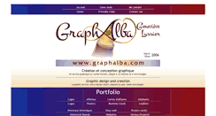 Desktop Screenshot of graphalba.com